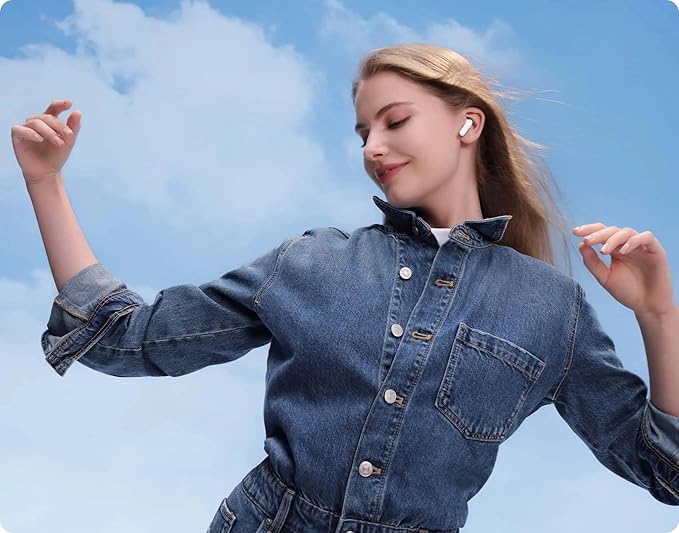 HUAWEI FreeBuds SE 2, 40 Saatlik Pil Ömrü, Canlı Renkler ve Taşınabilir Tasarım, 10 Dakikalık Şarjla 3 Saat Müzik Keyfi, IP54 Toz ve Su Sıçramasına Dayanıklılık, Güçlü Bluetooth 5.3 Bağlantısı, Beyaz