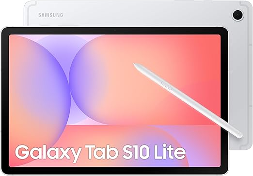 Samsung Galaxy Tab S10 Lite, WiFi Android Tablet, 6GB RAM, 128GB Depolama Alanı, Gümüş, 10.9 İnç, 90Hz Ekran, Samsung DeX, S Pen Dahil, IP42 (Samsung Türkiye Garantili)