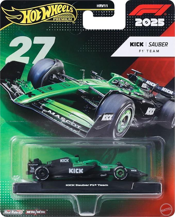 Hot Wheels F1 Sauber Hulkenberg 1:64 ölçekli, JKD84