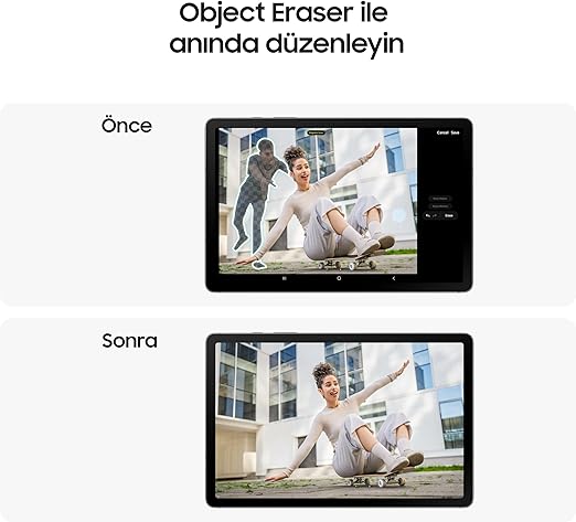 Samsung Galaxy Tab S10 Lite, WiFi Android Tablet, 6GB RAM, 128GB Depolama Alanı, Gümüş, 10.9 İnç, 90Hz Ekran, Samsung DeX, S Pen Dahil, IP42 (Samsung Türkiye Garantili)