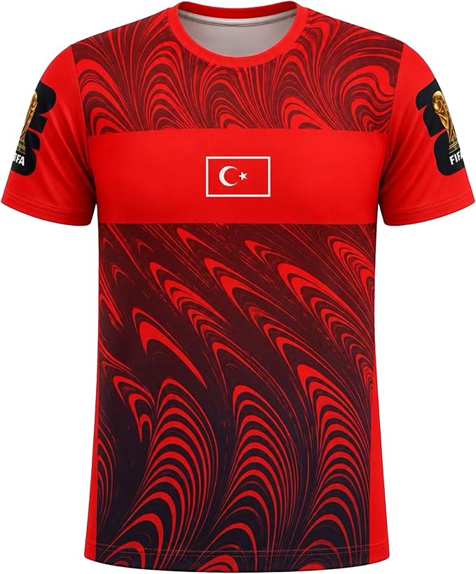 Anthony Jackson Milli Takım Fifa World Cup 2026 Türkiye Forması İnferno Kırmızı