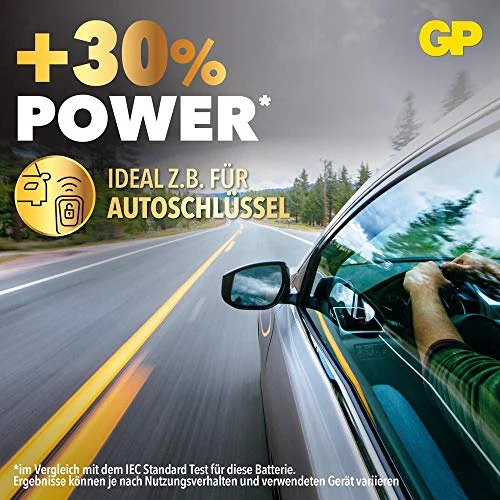 GP CR2032 3v Lithium Knopfzellen, 20 Stück Li-Mn Knopfbatterien CR 2032 - 3 Volt im 20-er Pack, Batterien einzeln entnehmbar (GP Batteries Markenprodukt)