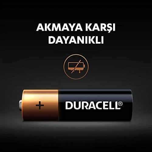 Duracell Duracell AA Alkalin Kalem Pil (10'Lu Paket) 1,5 V Lr6/Mn1500