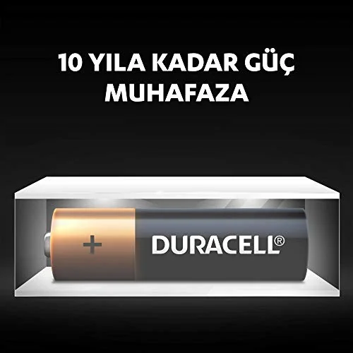Duracell Duracell AA Alkalin Kalem Pil (10'Lu Paket) 1,5 V Lr6/Mn1500