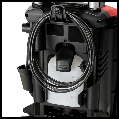 Einhell Yüksek Basınçlı Yıkama Makinesi TE-HP 140 (1.900 W, maks. 140 bar, modüler hızlı bağlantı sistemi, yüksek basınç hortumu, tabanca, lans, çeşitli nozullar, fırça, sprey kabı dahil) - 4140760