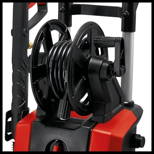 Einhell Yüksek Basınçlı Yıkama Makinesi TE-HP 140 (1.900 W, maks. 140 bar, modüler hızlı bağlantı sistemi, yüksek basınç hortumu, tabanca, lans, çeşitli nozullar, fırça, sprey kabı dahil) - 4140760