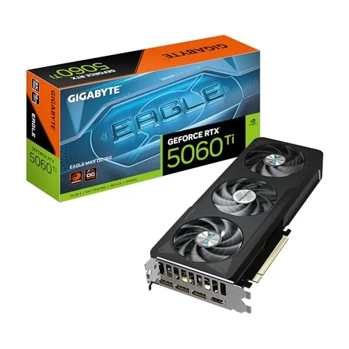 GIGABYTE VGA NVIDIA 16GB GDDR7 RTX5060TI EAGLE MAX OC GV-N506TEAGLEMAX OC-16GD
