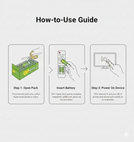 GP Batteries GP Batteries GP15G Greencell R6P/1215/AA Kalem Pil, 1.5 Volt, 40'lı Kutu, Yeşil/Sarı/Beyaz
