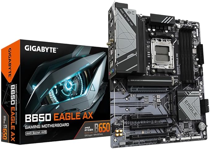 GIGABYTE ANAKART AMD AM5 ATX B650 EAGLE AX