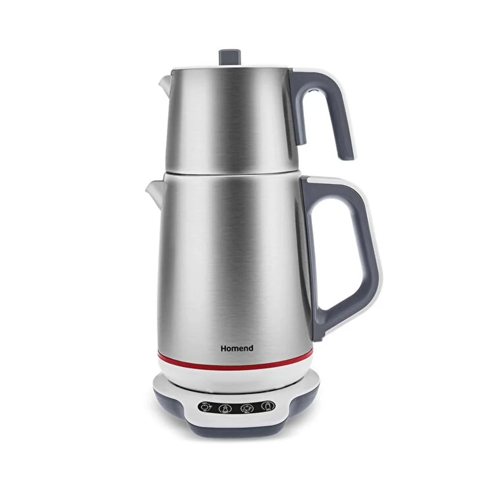 Homend Homend Royaltea 1709H Dokunmatik Konuşan Çelik Çay Makinesi Inox