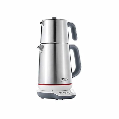 Homend Homend Royaltea 1709H Dokunmatik Konuşan Çelik Çay Makinesi Inox