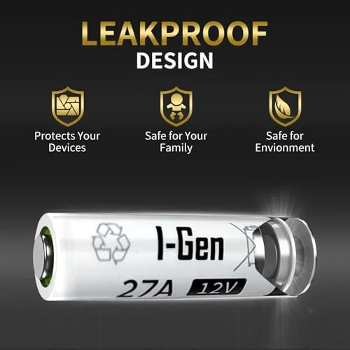I-Gen I-Gen 27A Pil 5'li Paket 12V MN27 (27A / A27 / L828)