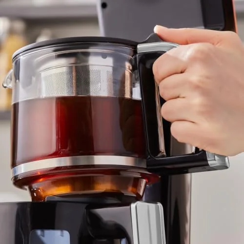 Karaca KARACA ÇAYSEVER ROBOTEA PRO QUARTZ 4 IN 1 BLACK CHROME