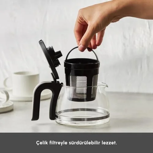 Karaca Karaca Just Coffee Aroma 2 In 1 Filtre Kahve ve Çay Demleme Makinesi