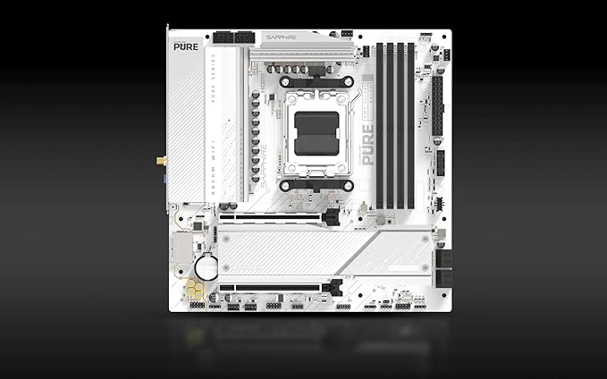 SAPPHIRE ANAKART AMD AM5 MATX PURE B850M WIFI 52123-02-40G