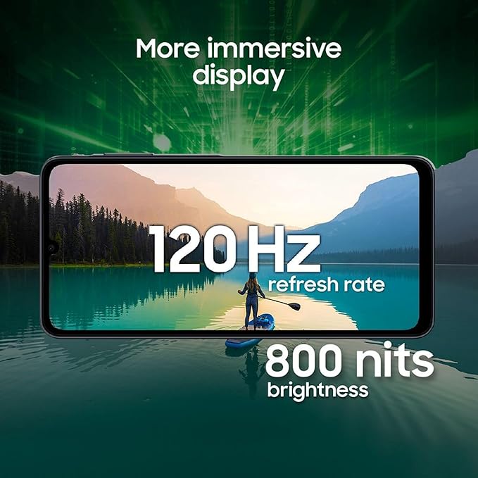 Samsung Galaxy A07 5G (Siyah, 4GB RAM, 128GB Depolama) | 6,7 inç HD+ 120Hz Ekran | MediaTek Dimensity 6300 | 50MP + 2MP Arka Kamera | 6000 mAh Pil