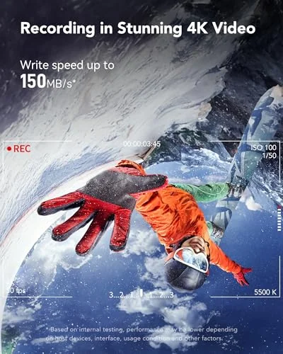 Lexar Silver Plus Micro SD Kart 256 GB, 205 MB/s'ye kadar Okuma Hızı, 150 MB/s Yazma Hızı, SD Adaptörlü Hafıza Kartı Micro SD, UHS-I, A2, U3, V30, Sınıf 10, 4K UHD microSDXC