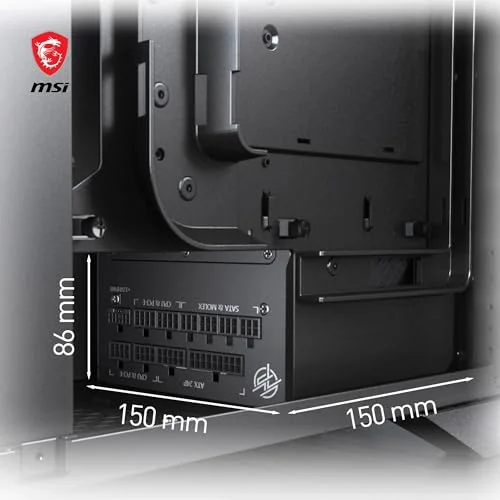 MSI PSU MPG A1000G PCIE5 1000W 80+ GOLD POWER SUPPLY