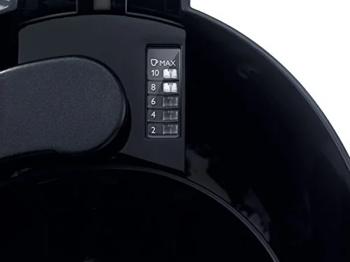 Philips Philips Filtre Kahve Makinesi, 1,2 Lt Kapasite, Otomatik Kapanma, Cam Demlikli, Kolay Doldurma, Zamanlayıcı, Siyah ve Metal, HD7459/20