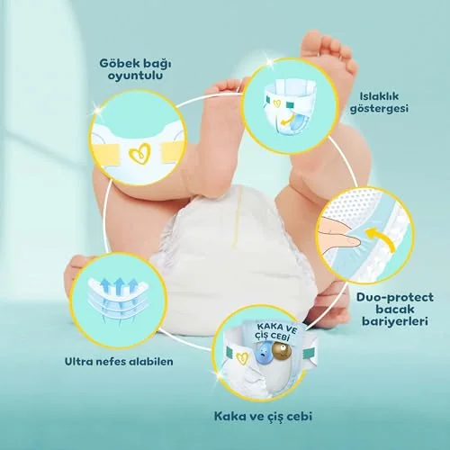 Prima Bebek Bezi Premium Care 2 Numara 60 Adet Ekonomik Paket