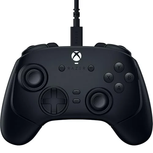 Razer Wolverine V3 Tournament Edition - Xbox X|S ve PC için Kablolu Espor Kumandası (Mecha Dokunsal Aksiyon Düğmeleri, Pro HyperTriggers, 8 yönlü D-Pad, 3m USB-C kablo) Siyah