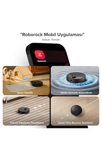 Roborock Roborock S8 Pro Akıllı Robot Süpürge Siyah