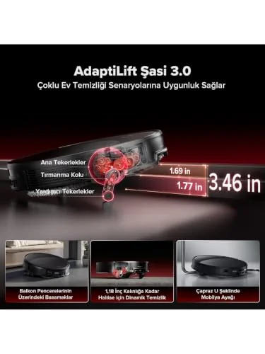 Roborock Roborock Saros 20 Akıllı Robot Süpürge