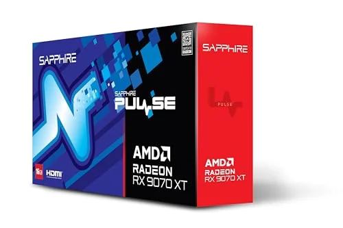 SAPPHIRE PULSE AMD RADEON™ RX 9070 XT GAMING 16GB DUAL HDMI/DUAL DP GPU Ekran Kartı