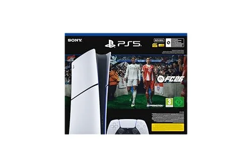 Sony Sony PlayStation 5 Dijital Oyun Konsolu / FC26 Oyun Bundle (Bilkom - Resmi Distribütör Garantili)
