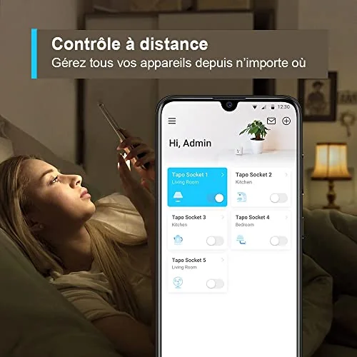 Tapo P100 2-Pack , Akıllı Mini Wi-Fi Soketi, Amazon Alexa ve Google Home ile Çalışır, Uzaktan Kontrol, Cihaz Paylaşımı, Hub Gerekmez