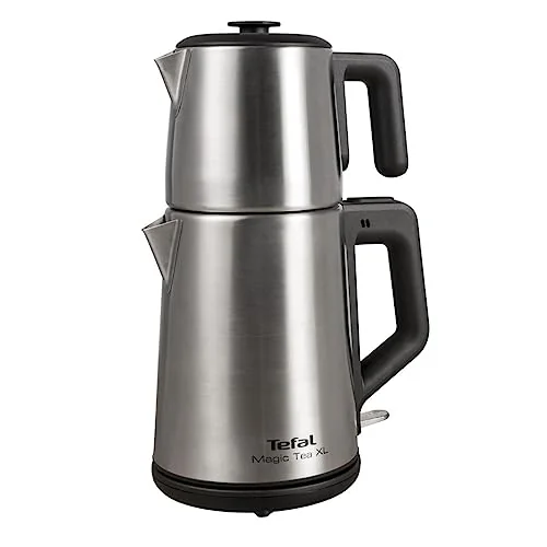 Tefal Tefal Magic Tea XL Paslanmaz Çelik Gövdeli 1650 Watt Çay Makinesi - Inox
