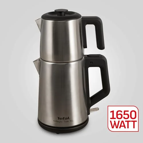 Tefal Tefal Magic Tea XL Paslanmaz Çelik Gövdeli 1650 Watt Çay Makinesi - Inox