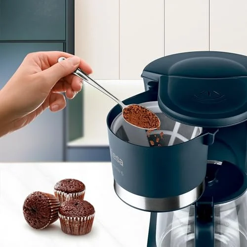 Ufesa Ufesa Filtre Kahve Makinesi CG7114 Capriccio, 6 Fincan, 600 W, 0.6 L, Kalıcı Filtre, Damlama Durdurma, Otomatik Kapanma, Siyah