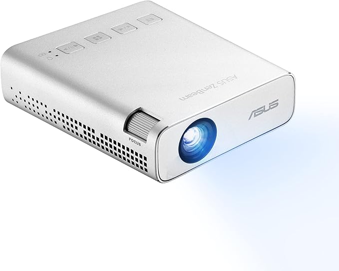 Asus 200LÜMEN Zenebam E1R 854X480 Taşınabilir Bataryalı LED Projeksiyon